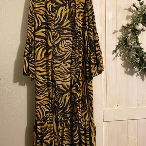 Zadie B's Zebra Print Cardigan